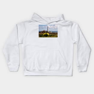 St Mary's Island in springtime Kids Hoodie